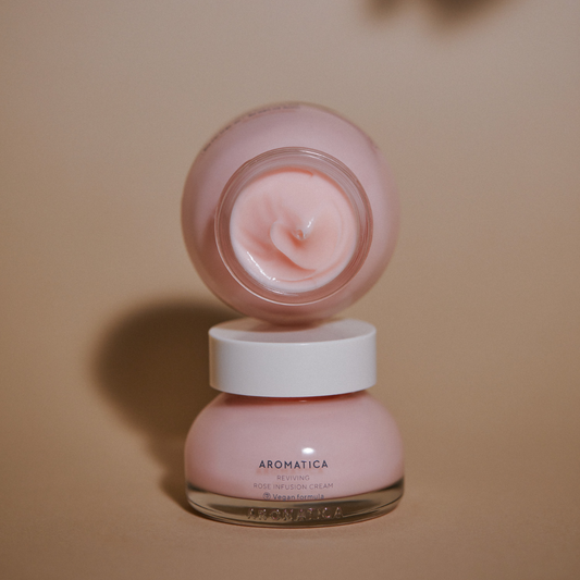 AROMATICA Reviving Rose Infusion Cream (Hidratación y Luminosidad)