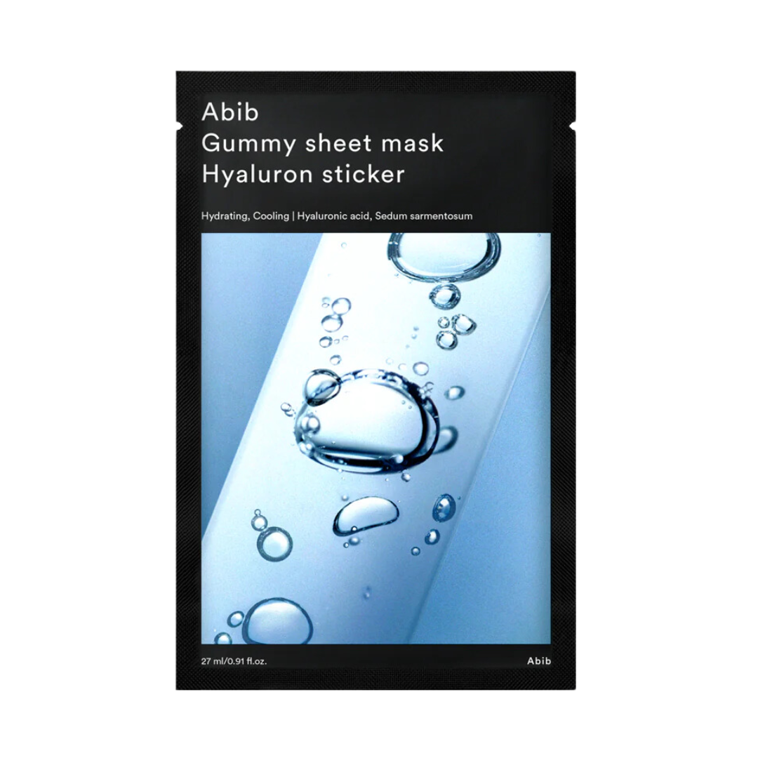 ABIB Gummy Sheet Mask Hyaluron Sticker (Mascarilla de Ácido Hialurónico)