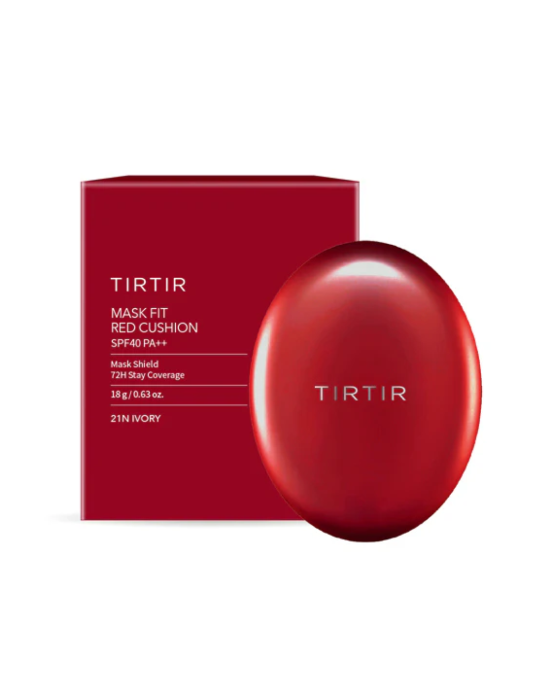 TIRTIR Mask Fit Red Cushion SPF40 PA++ (Alta Cobertura + Protección Solar)