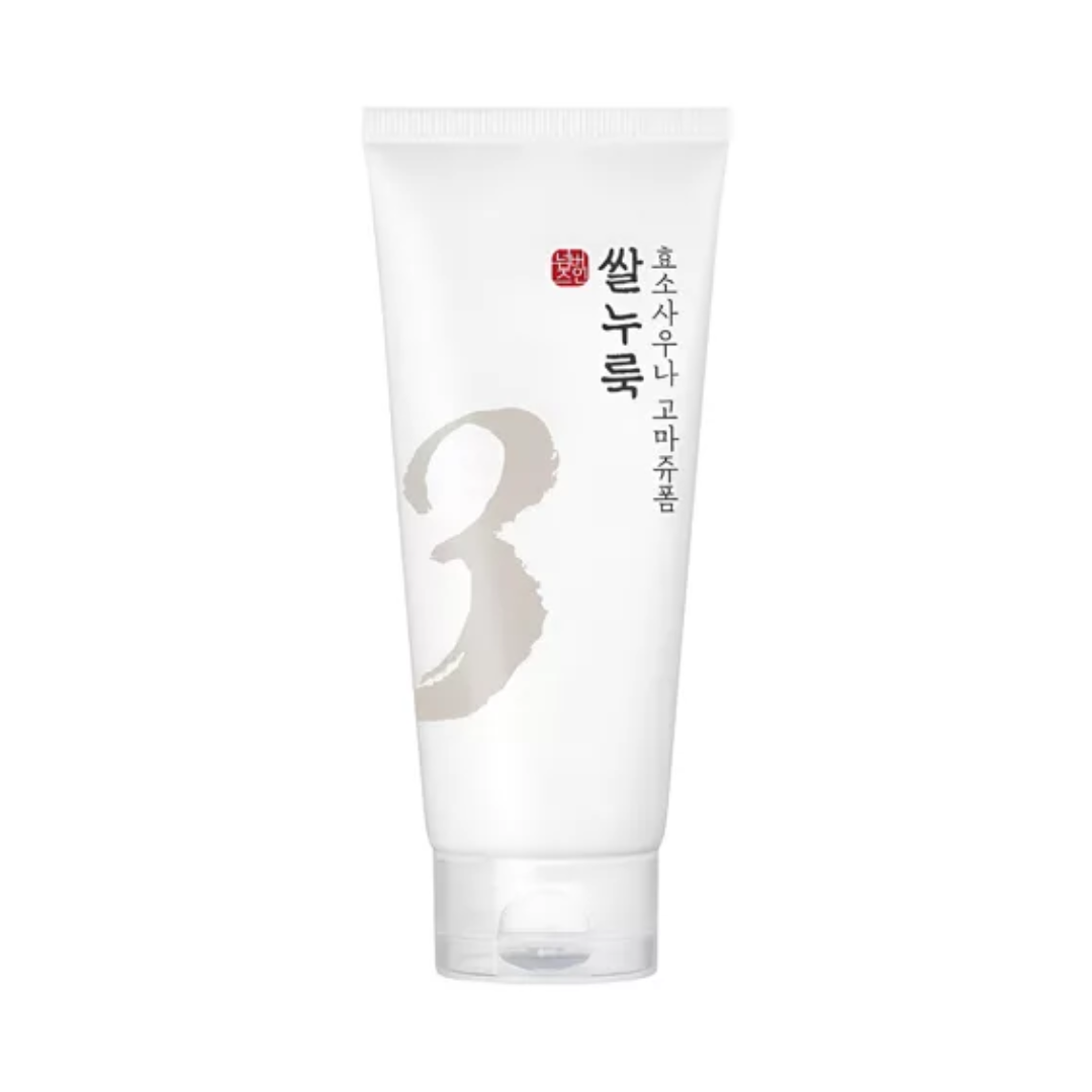 NUMBUZIN No.3 Rice Enzyme Skin Softening Cleansing Foam (Exfolia y Mejora Textura)