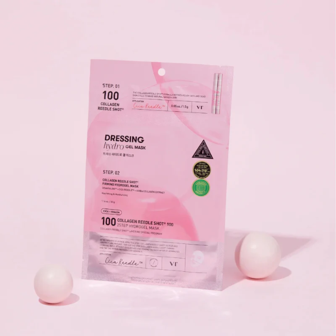 VT Collagen Reedle Shot 100 2 Step Mask (Hidrata + Suaviza)