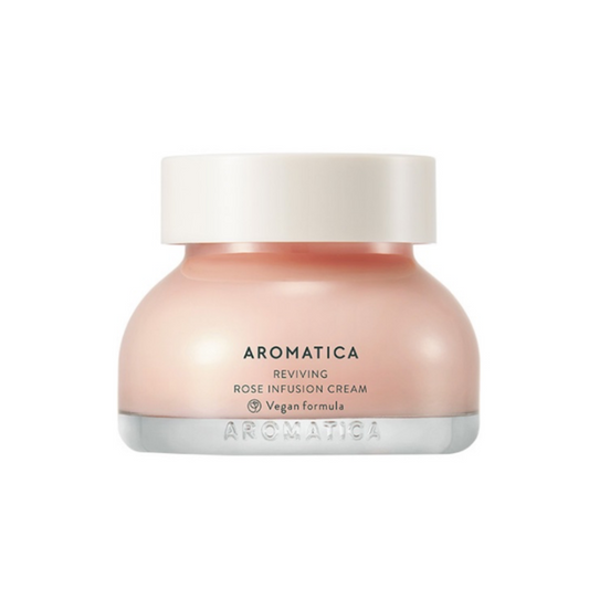 AROMATICA Reviving Rose Infusion Cream (Hidratación y Luminosidad)