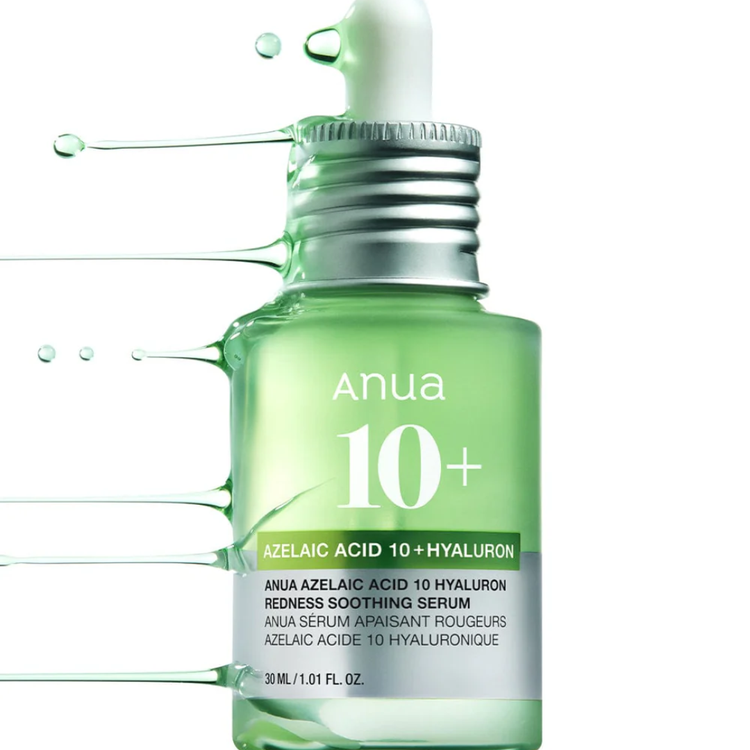 ANUA Azelaic Acid 10 Hyaluron Redness Soothing Serum (Calma Rojeces)