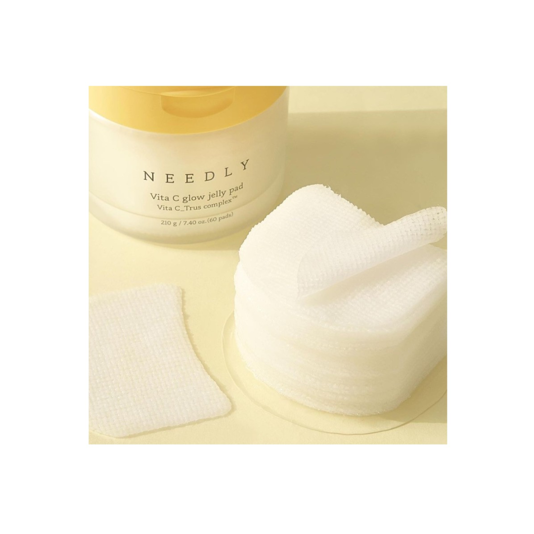 NEEDLY Vita C Glow Jelly Pad (Exfoliación Suave y Luminosidad)